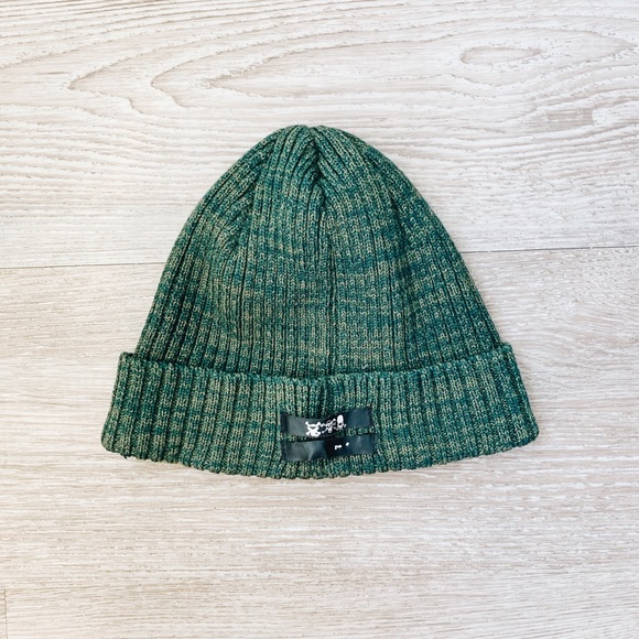 green stussy beanie